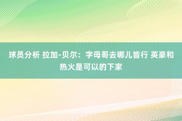 球员分析 拉加-贝尔：字母哥去哪儿皆行 英豪和热火是可以的下家